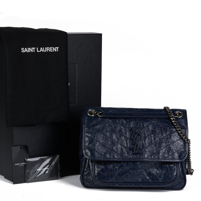 Saint Laurent - Niki Monogram Deep Marine Medium Bag