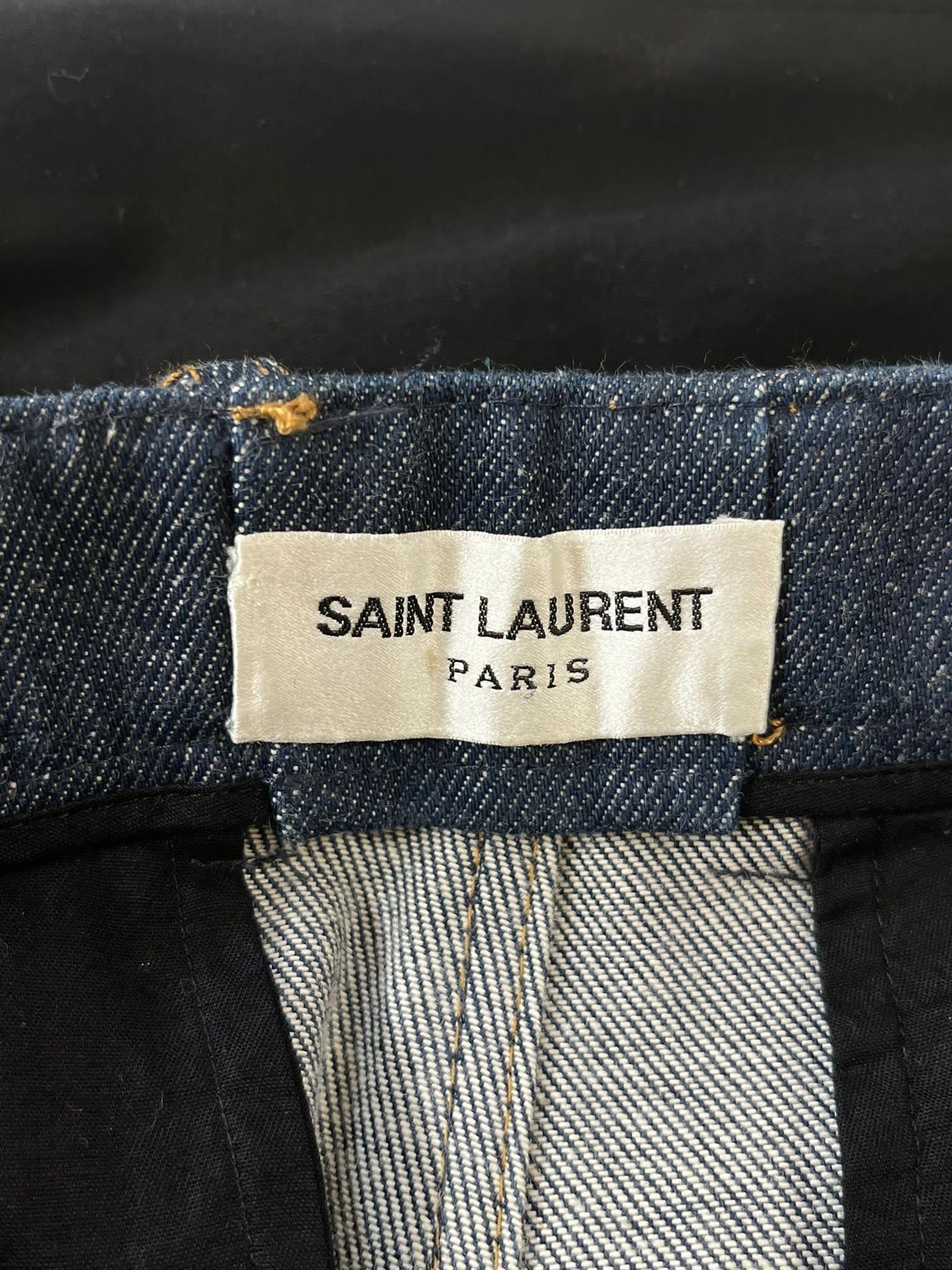 Saint Laurent Denim Jacket & Trousers For Sale 2