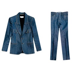Used Saint Laurent Denim Jacket & Trousers