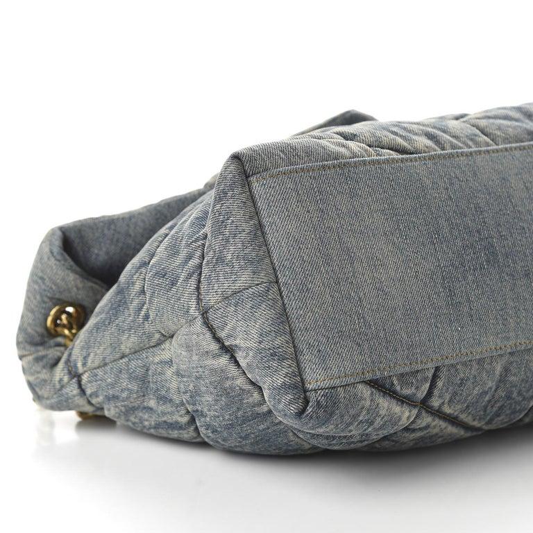 Saint Laurent Denim Loulou Puffer Shoulder Bag Small at 1stDibs ysl