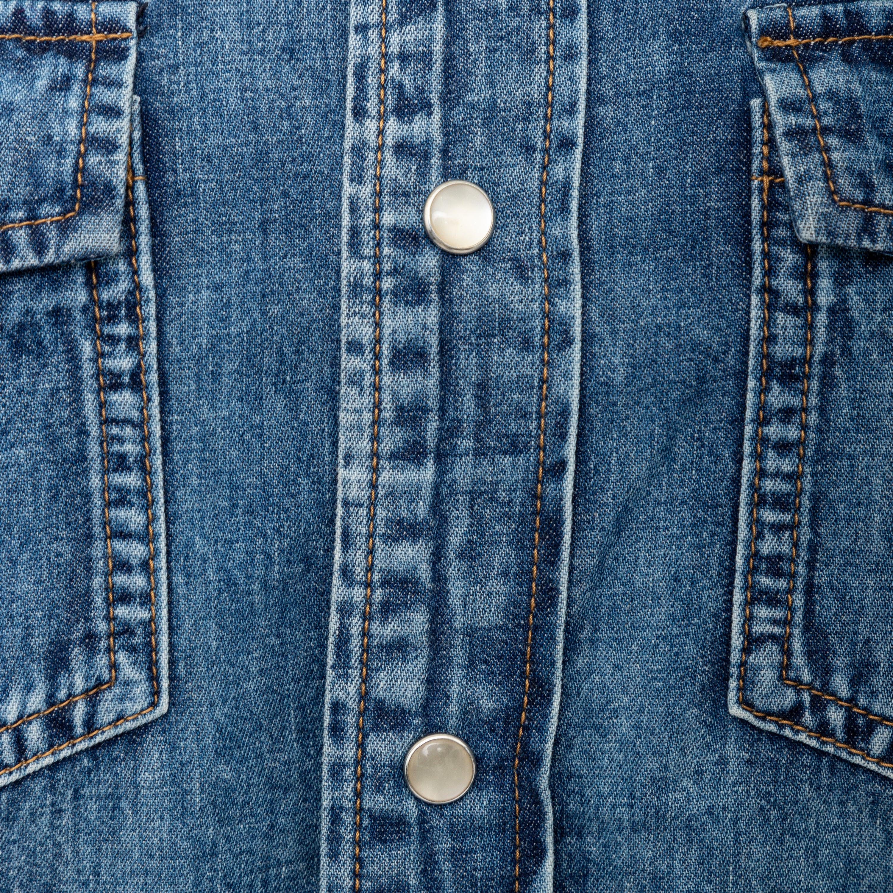 Saint Laurent Denim Shirt - '10s For Sale 2