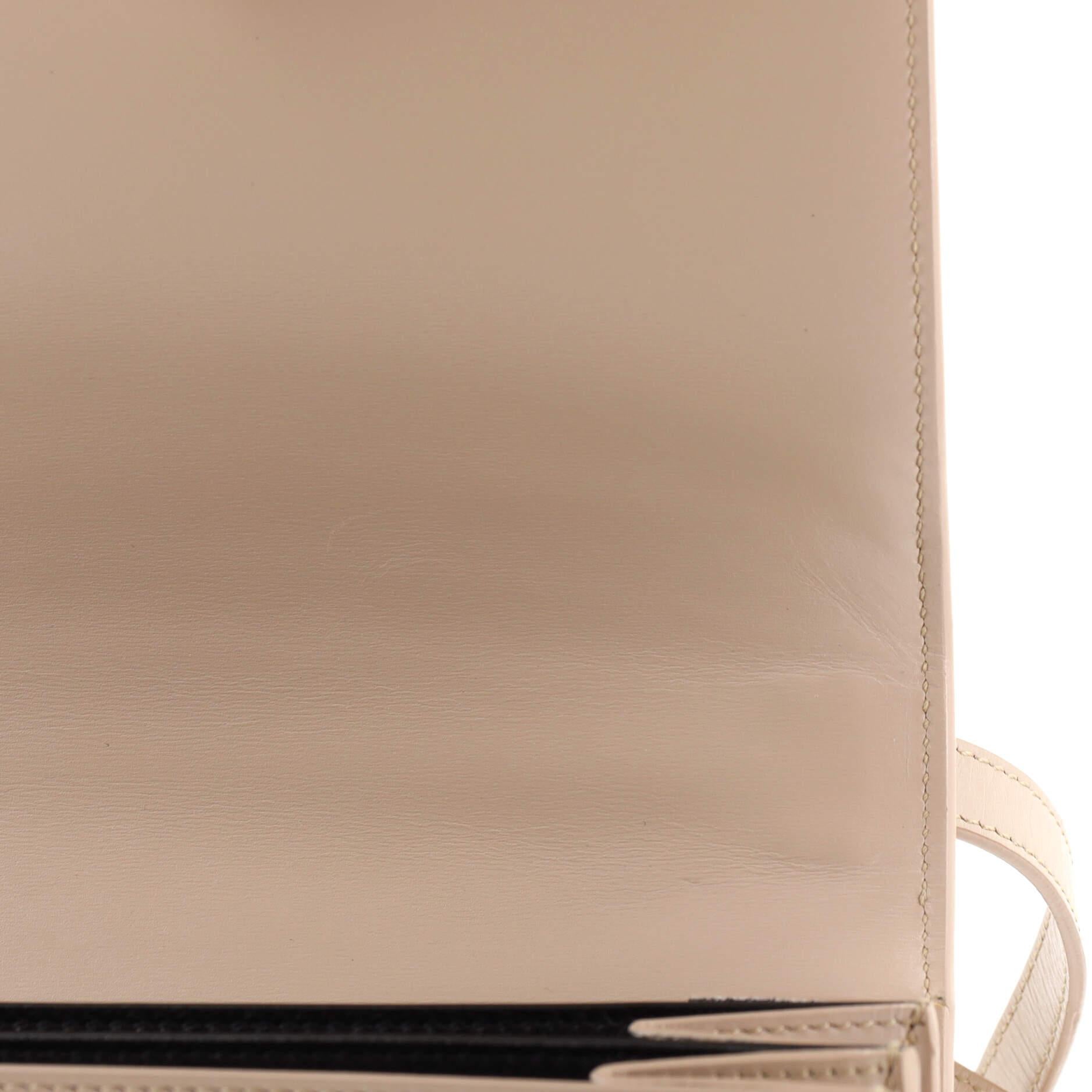 Saint Laurent Domino Umhängetasche aus Leder Medium 2