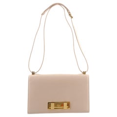 Saint Laurent Domino Umhängetasche aus Leder Medium