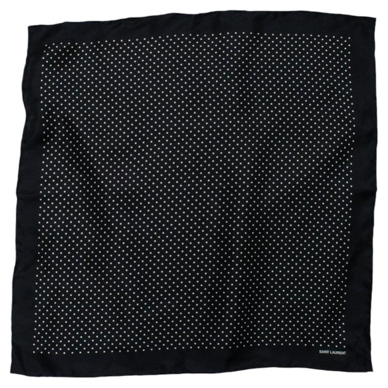 How do I authenticate an Yves Saint Laurent scarf?