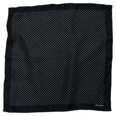 Saint Laurent, pochette da taschino a pois