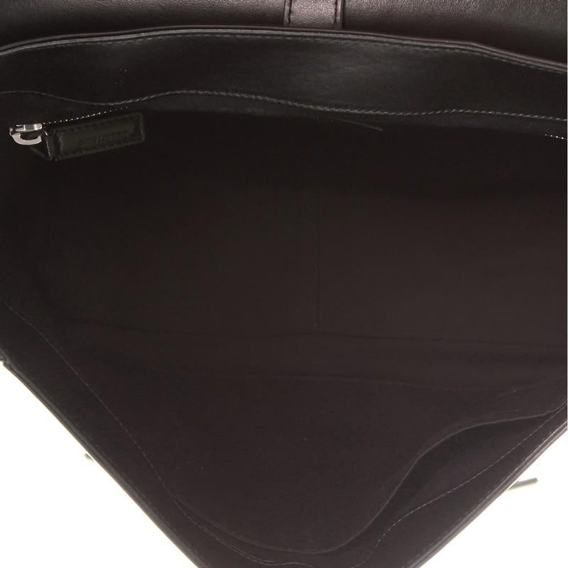 Saint Laurent Double Buckle Messenger Leather Medium 1