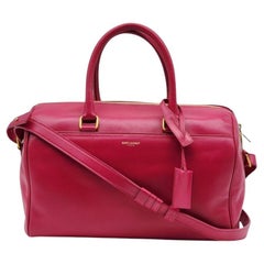 Saint Laurent Duffle Shoulder Bag in Pink