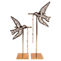 Boucles d'oreilles Saint Laurent par Yves Saint Laurent x Roger Scemama