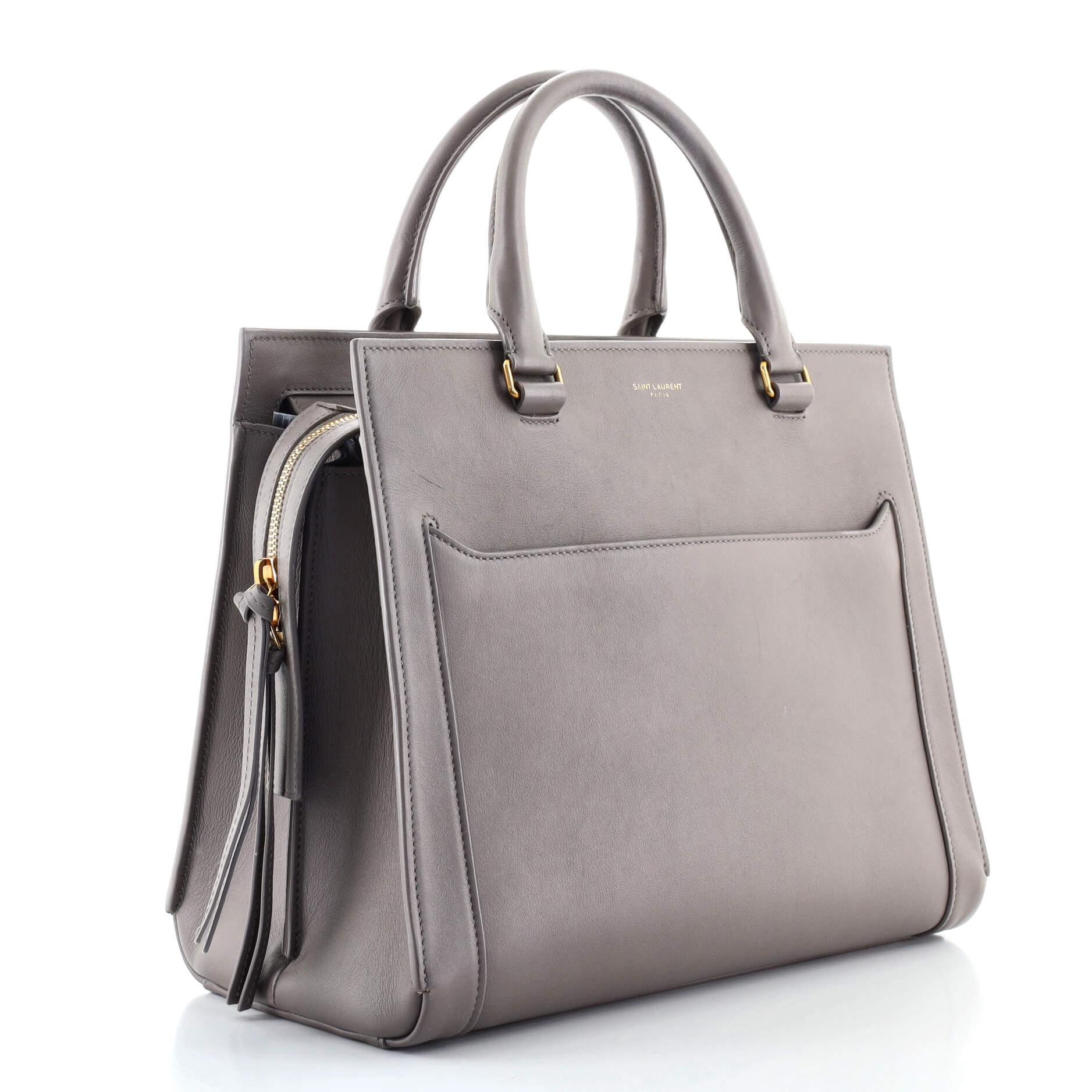 East side medium tote bag in smooth leather sale