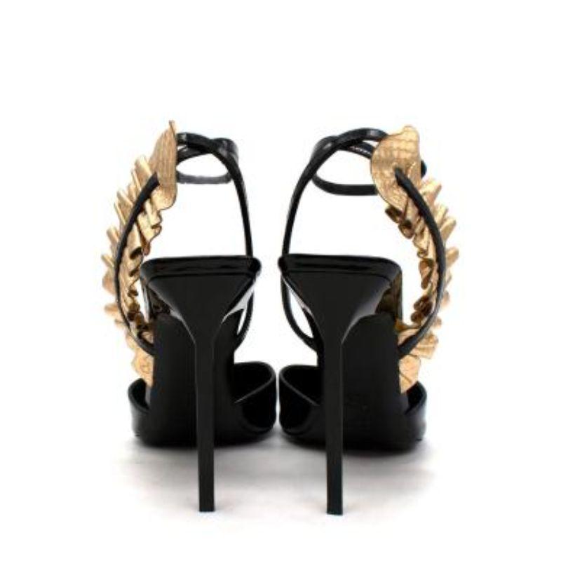 Saint Laurent Edie 110 Slingback Pumps For Sale 1