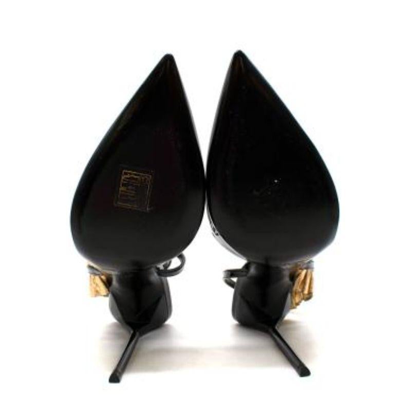 Saint Laurent Edie 110 Slingback Pumps For Sale 3