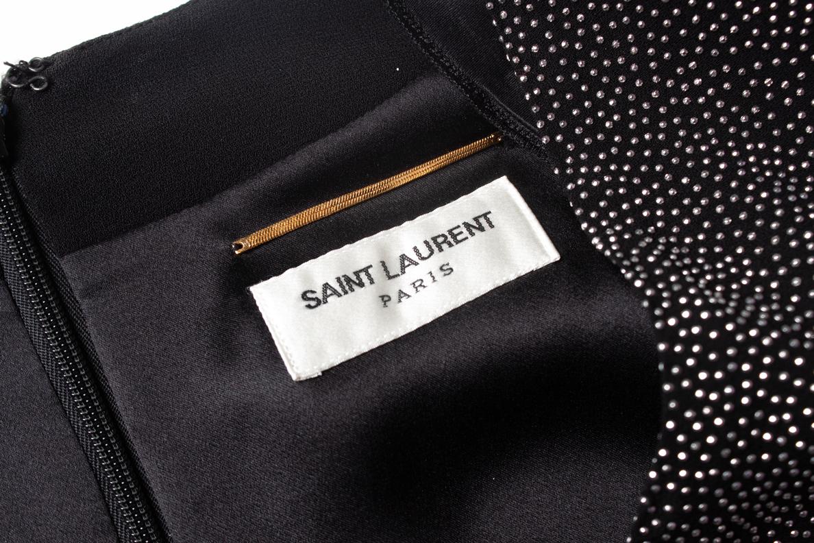 Saint Laurent, Minivestido adornado en venta 2