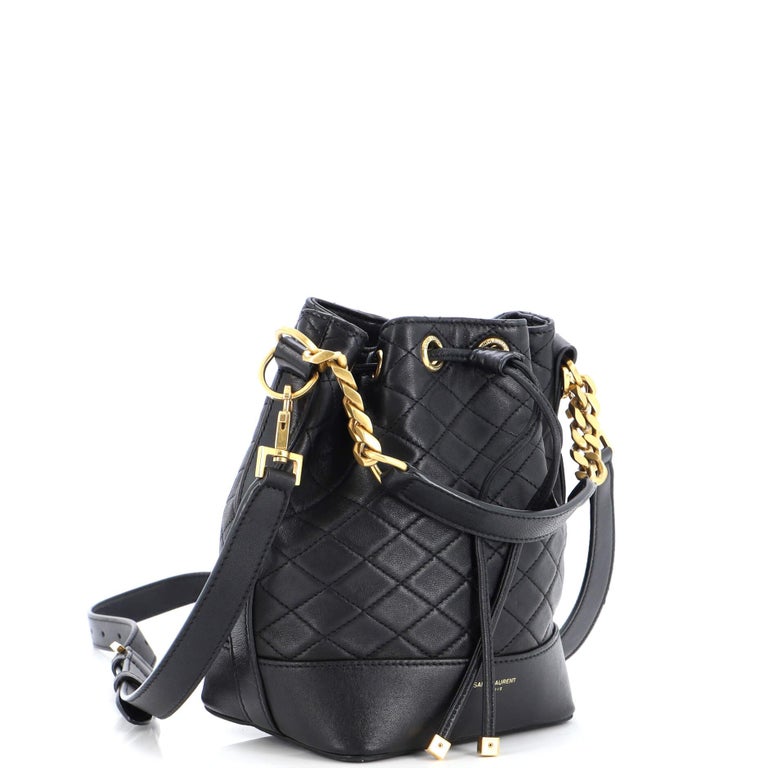 Bucket Bag Ysl Bag Accessories SAINT LAURENT Le 37 Small Leather