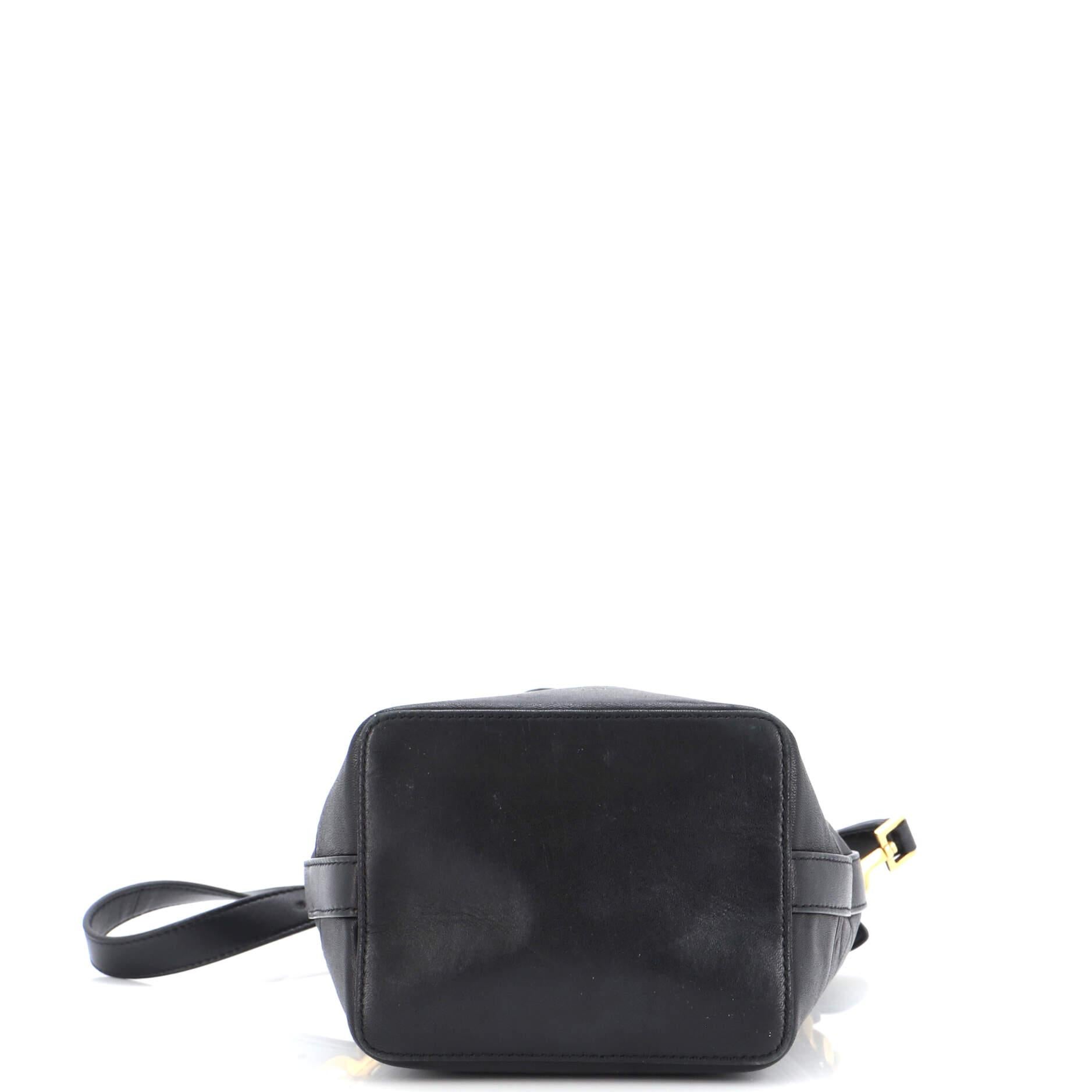 Women's or Men's Saint Laurent Emmanuelle Bucket Bag Quilted Leather Small