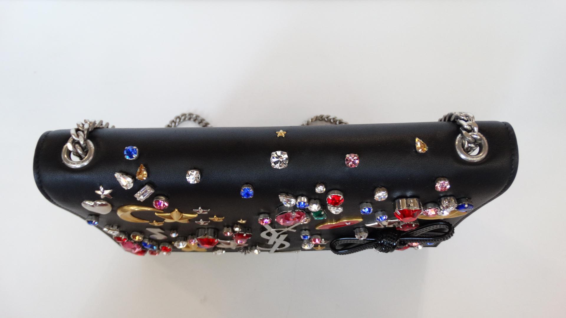 Women's Saint Laurent F/W 16 Embellished Crossbody Clutch