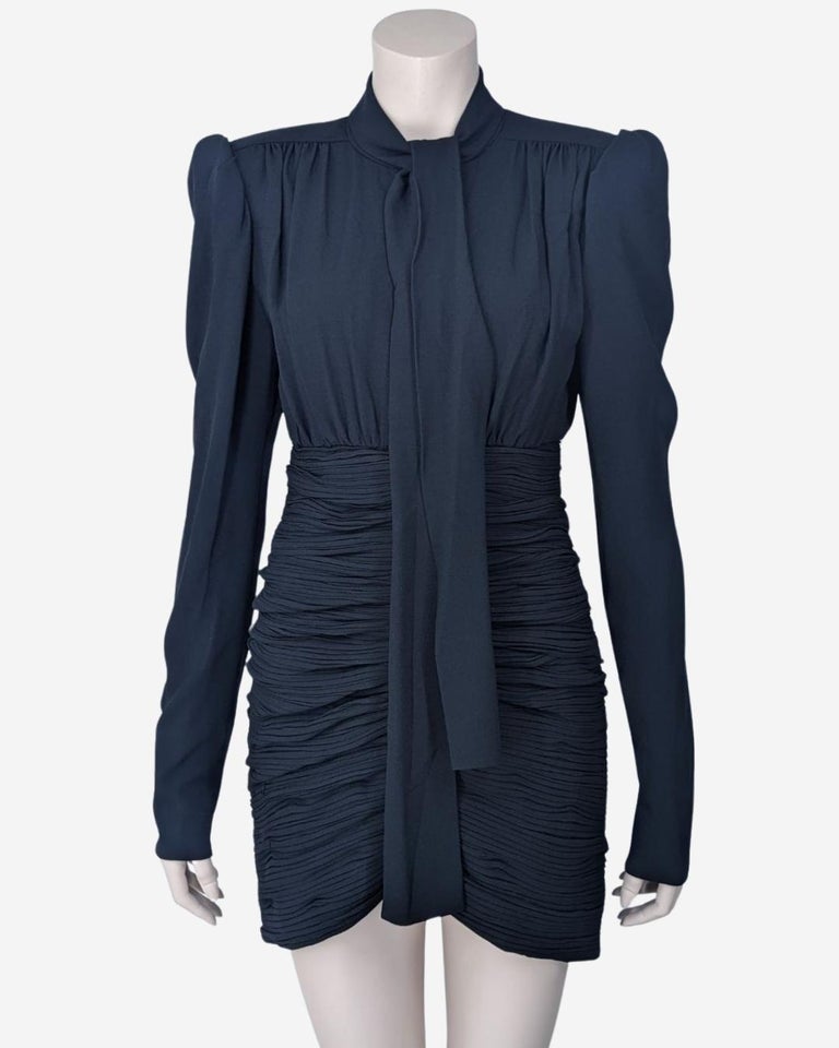 Saint Laurent F/W 2018 Black Dress by Anthony Vaccarello For Sale