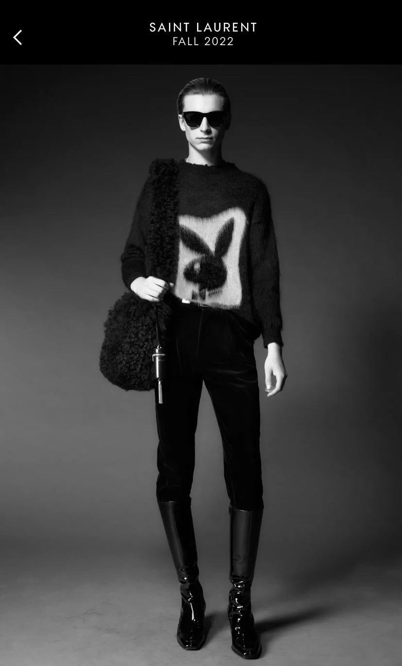 Pull play boy Saint Laurent Automne 2022. en vente 1