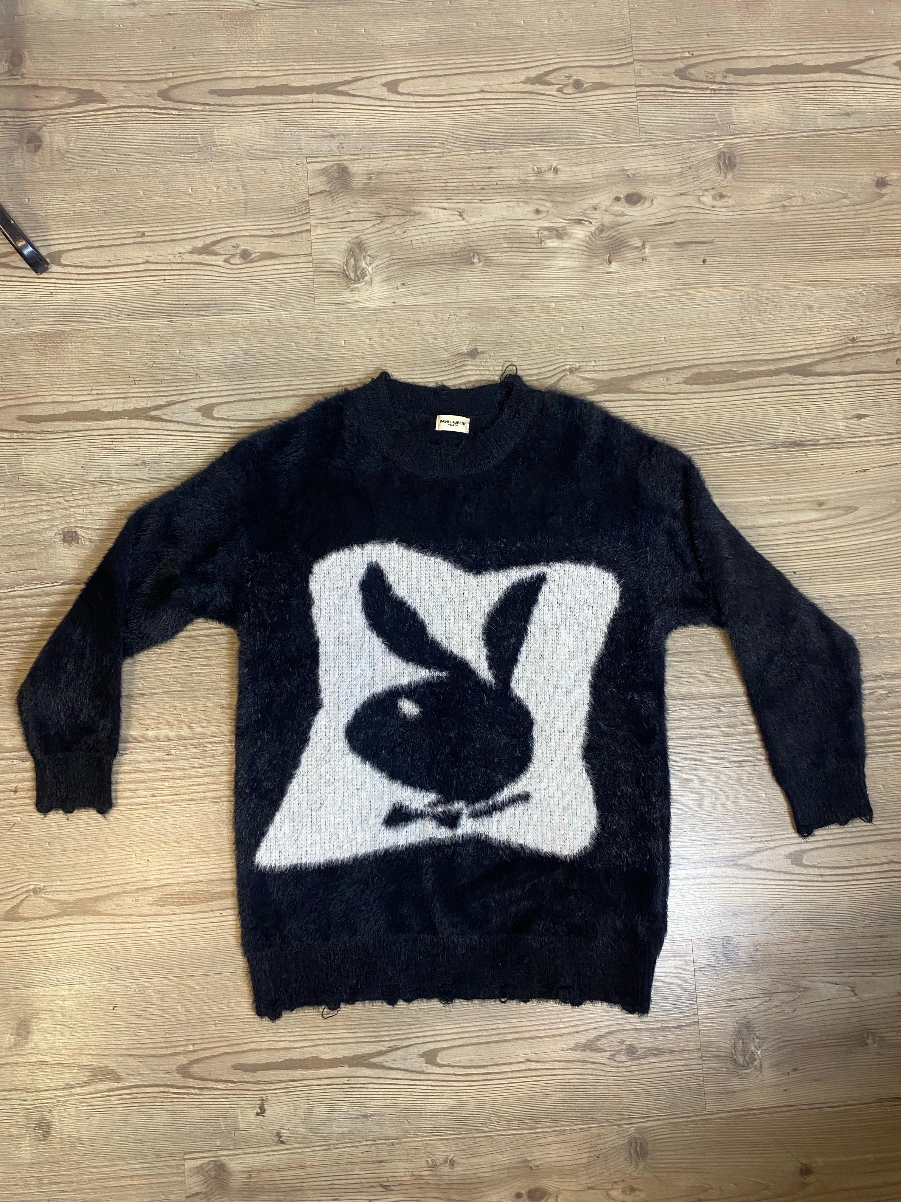 Pull play boy Saint Laurent Automne 2022. en vente 2
