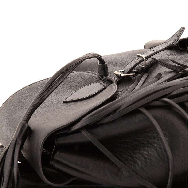 Women's or Men's Saint Laurent Festival Backpack Fringe Leather Medium