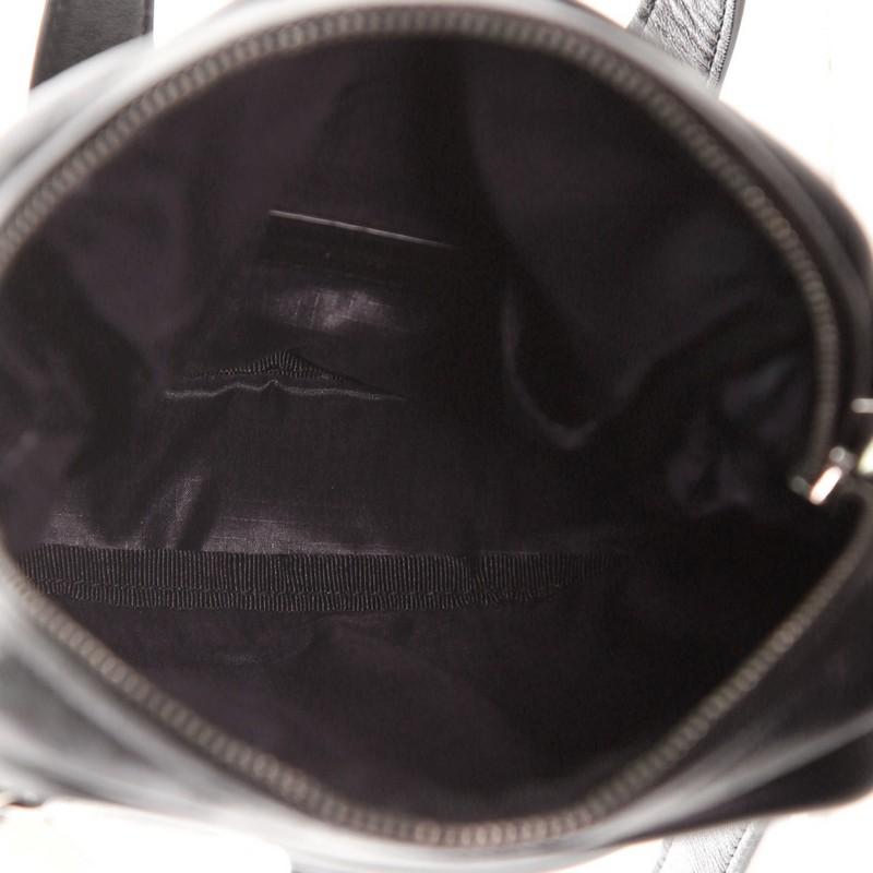 Black Saint Laurent Flight Bag Leather