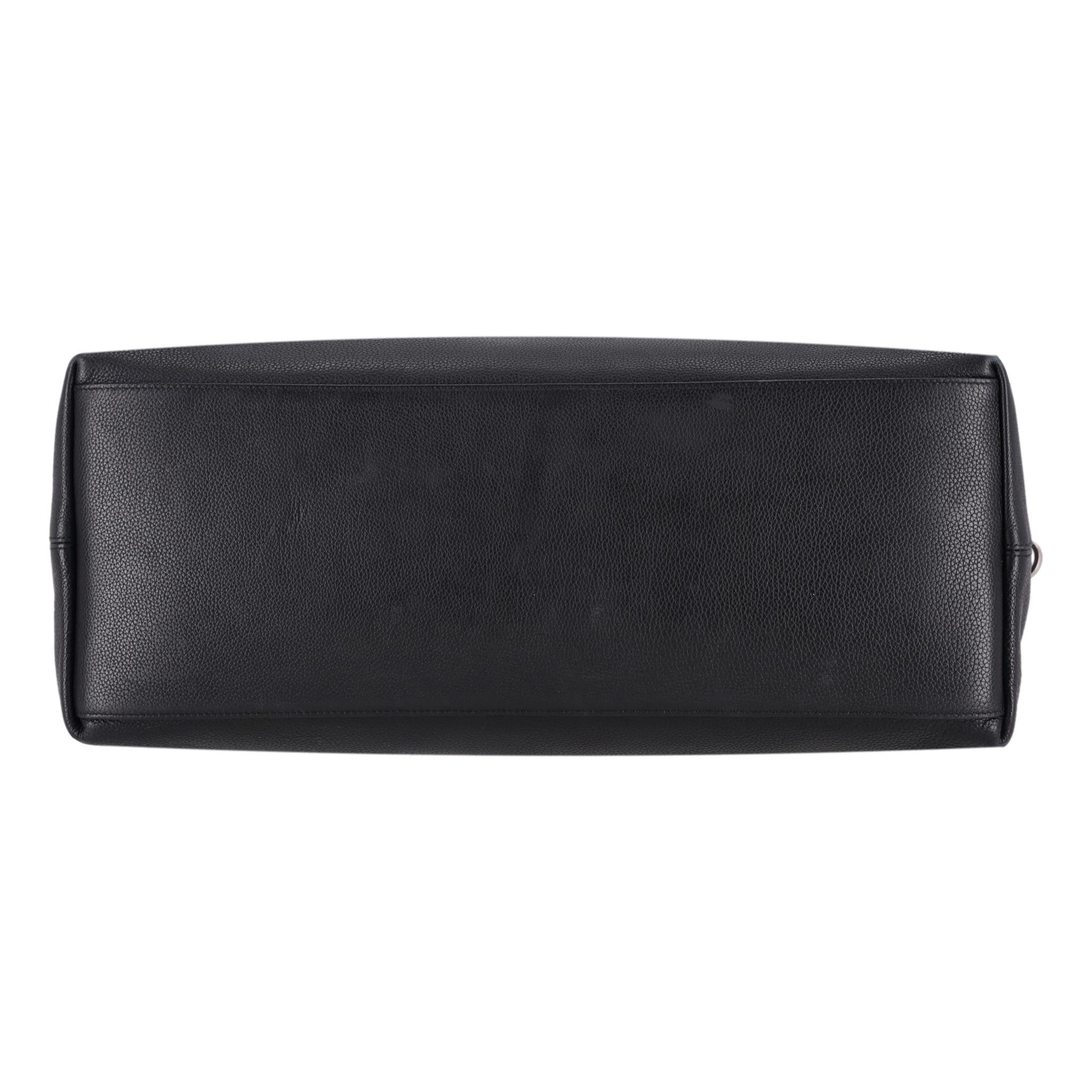 Men's Saint Laurent Giant Leather Bowling Tote Bag For Sale