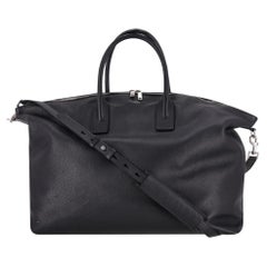 Saint Laurent Giant Leather Bowling Tote Bag