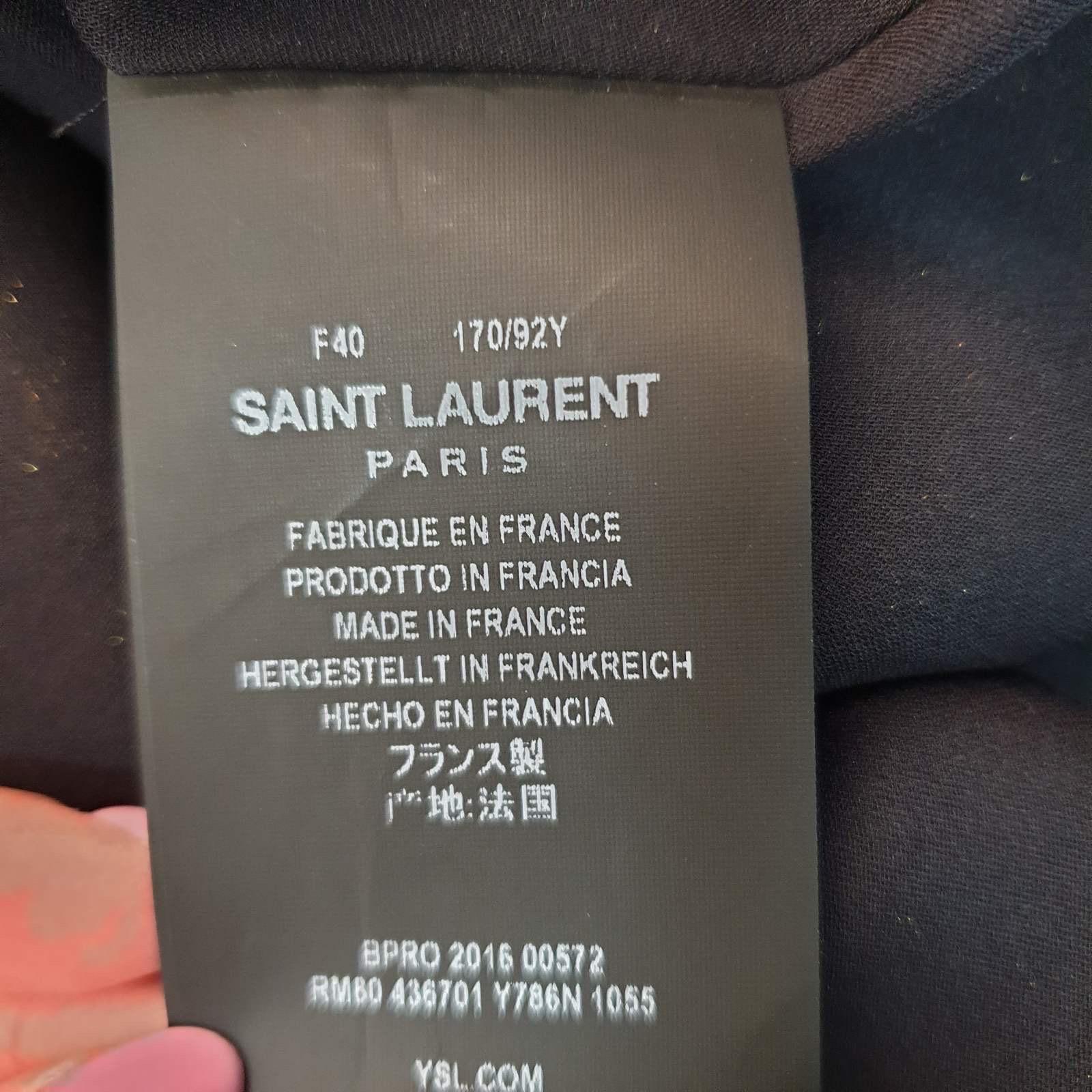 Saint Laurent Gold Floral Silk Maxi Dress For Sale 2