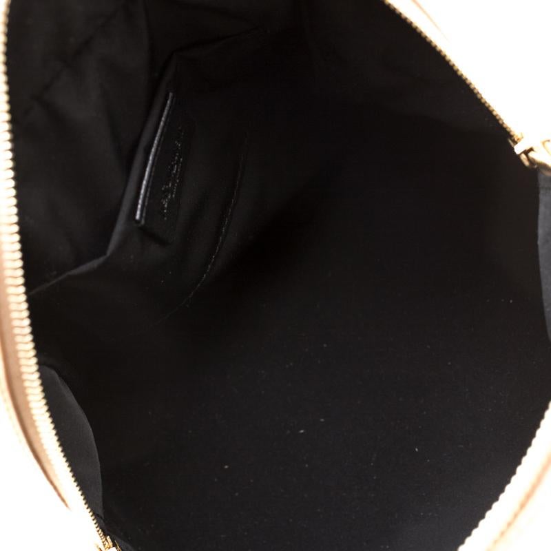 Saint Laurent Gold Leather Y Mail Mini Bag 3