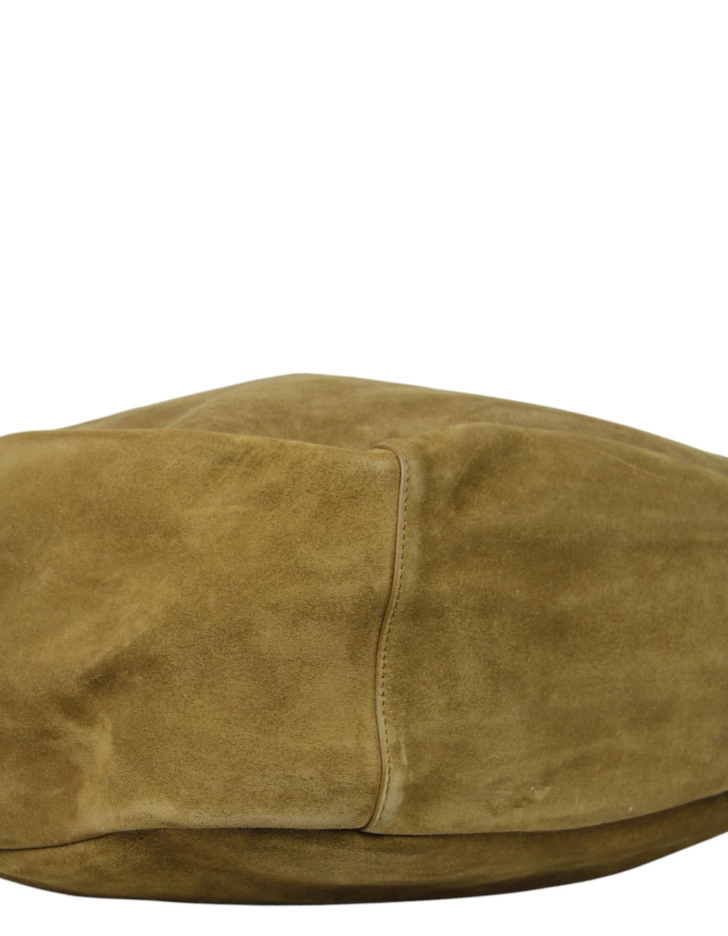  Saint Laurent Sac cabas Le 5 A Bea YSL Cabas en daim doré Pour femmes 