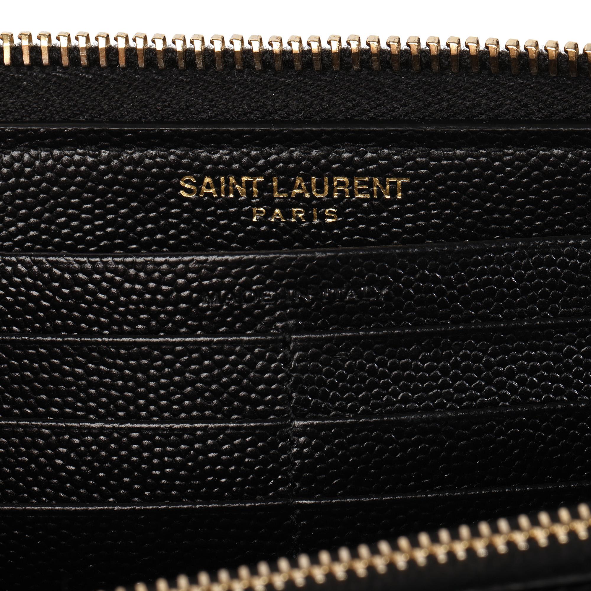 cassandre classic belt bag in grain de poudre embossed leather