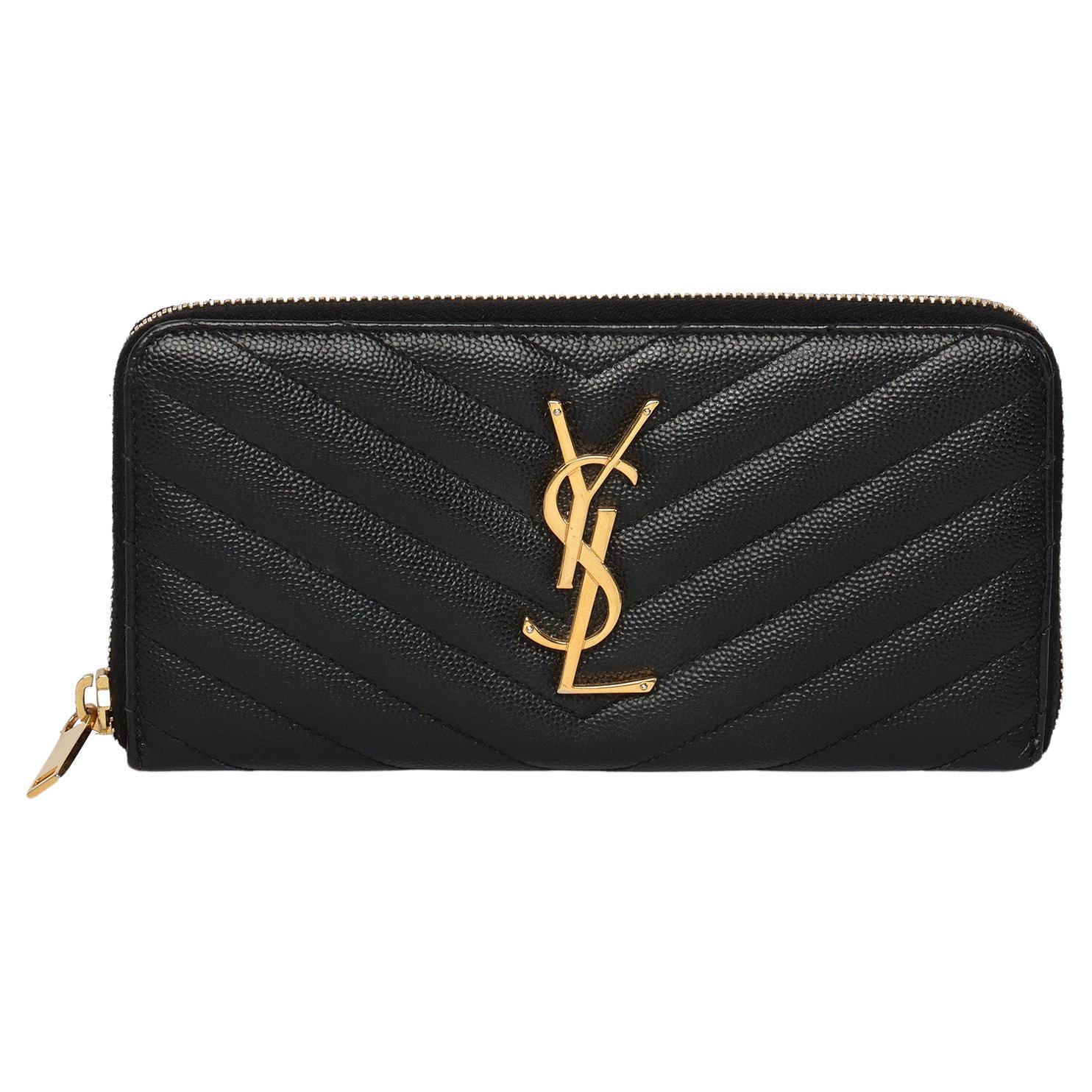 Cassandre YSL Zip wallet