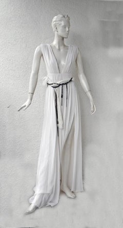 Saint Laurent Grecian Inspired Dress Gown