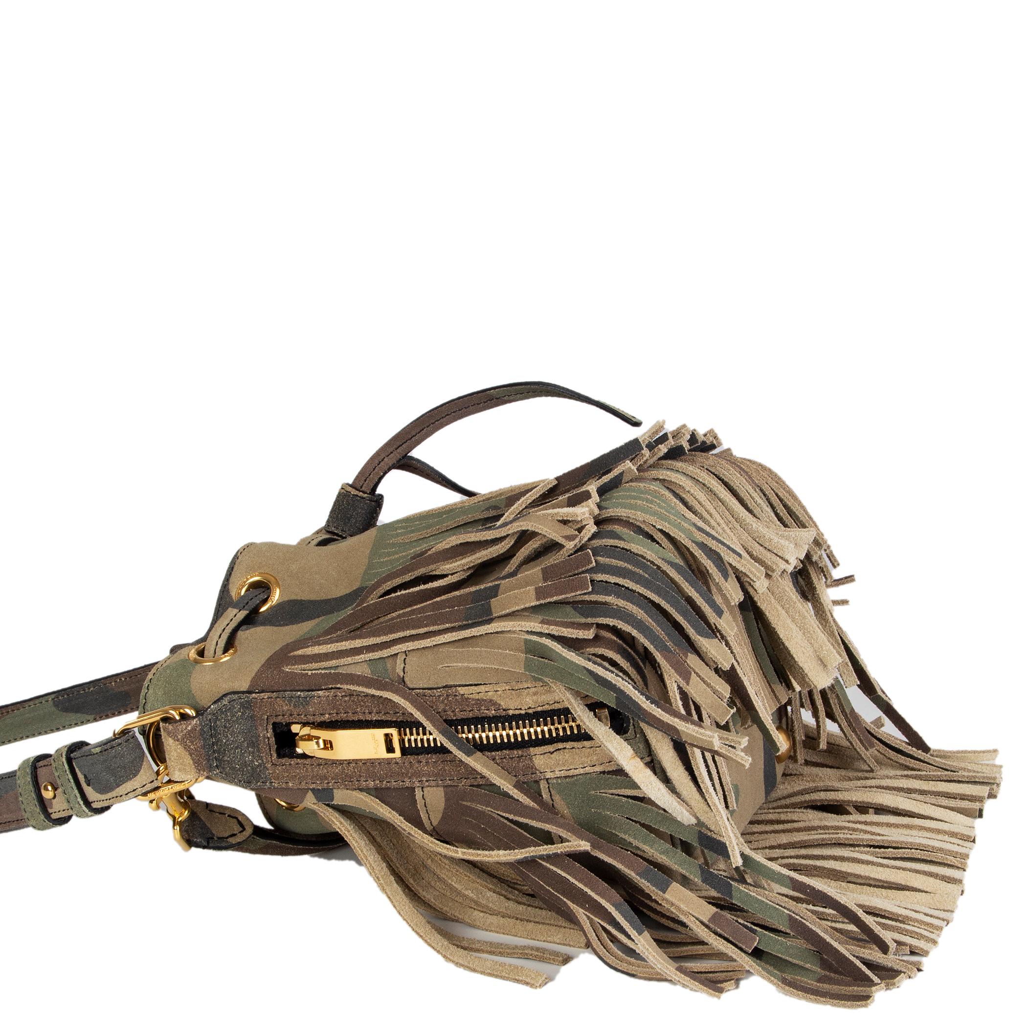 bucket camouflage bag