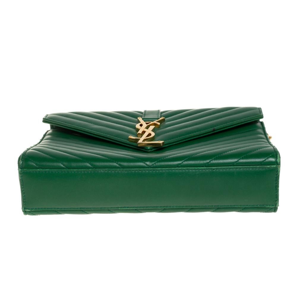 green ysl bag