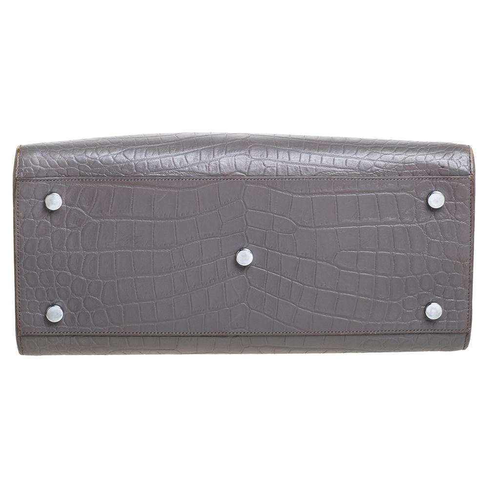 saint laurent tote grey