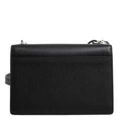 Saint Laurent Graues genarbtes Leder Medium Sunset Umhängetasche