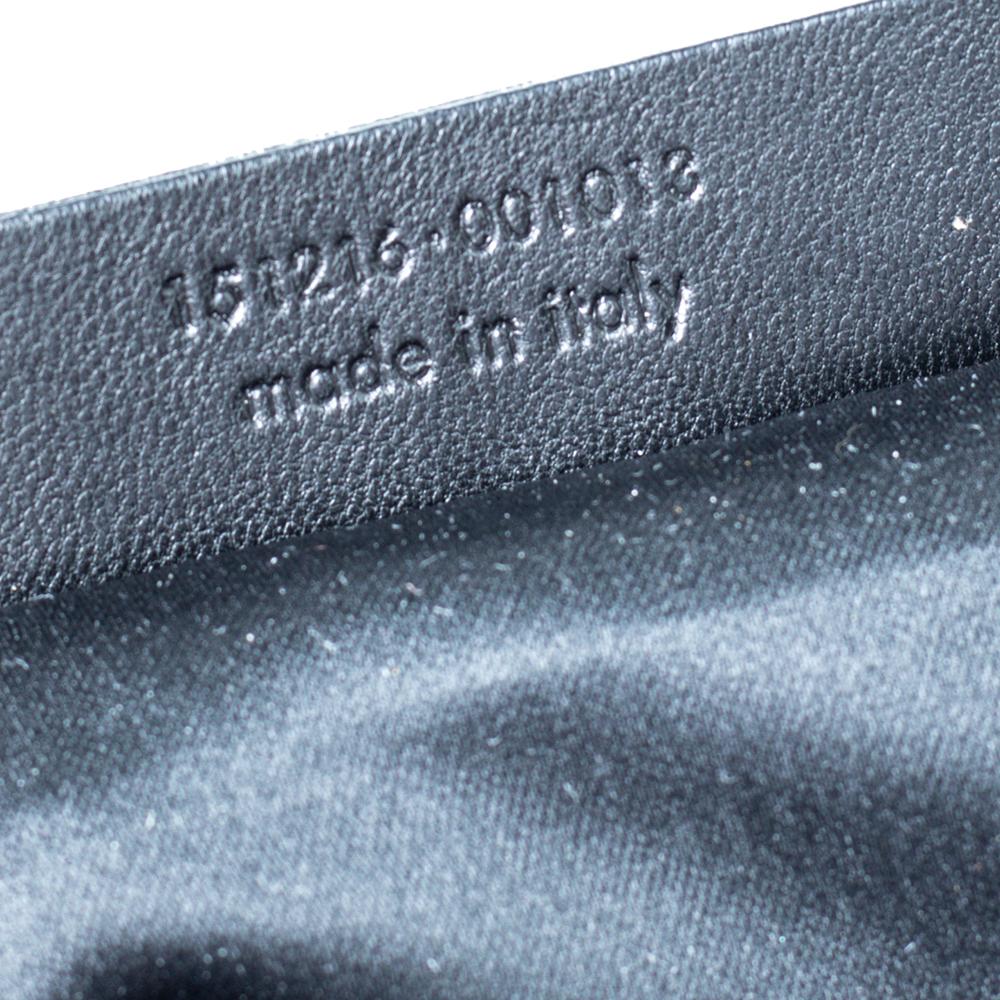 Saint Laurent Borsa a spalla con fiocco in pelle grigia In condizioni buone a Dubai, Al Qouz 2