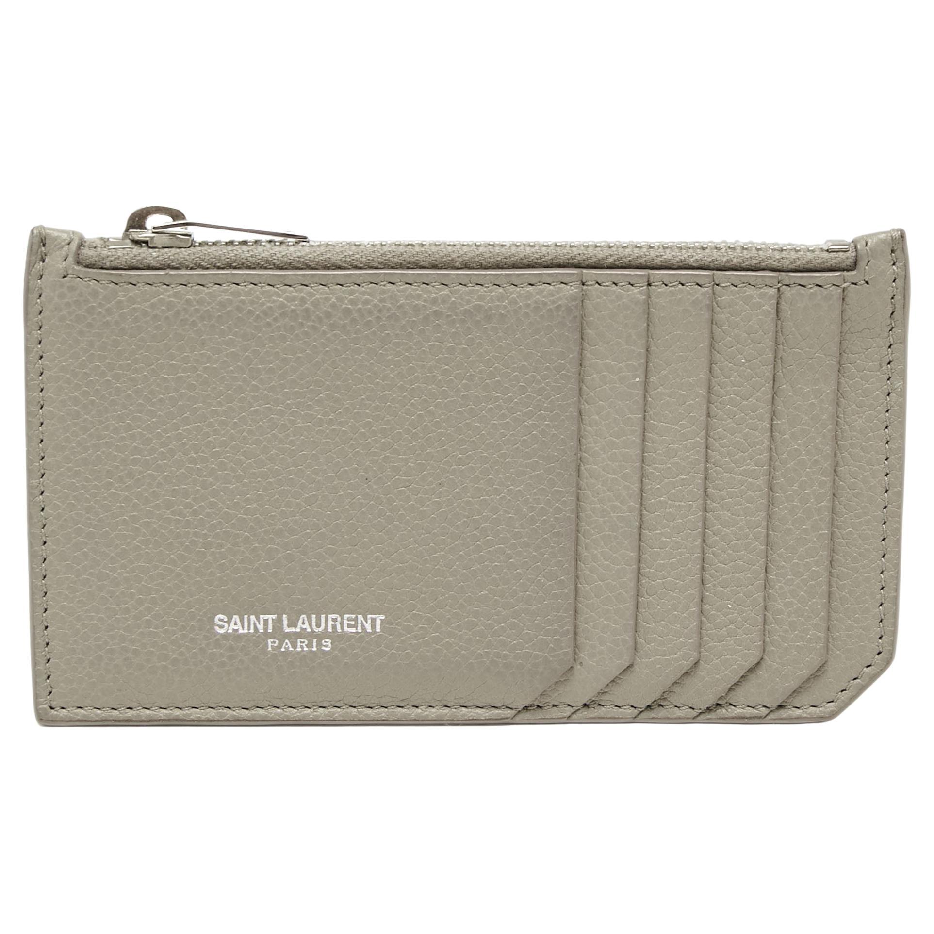 Saint Laurent Brown Suede Vanity Trunk Case Jewlery Box 232712 For Sale ...