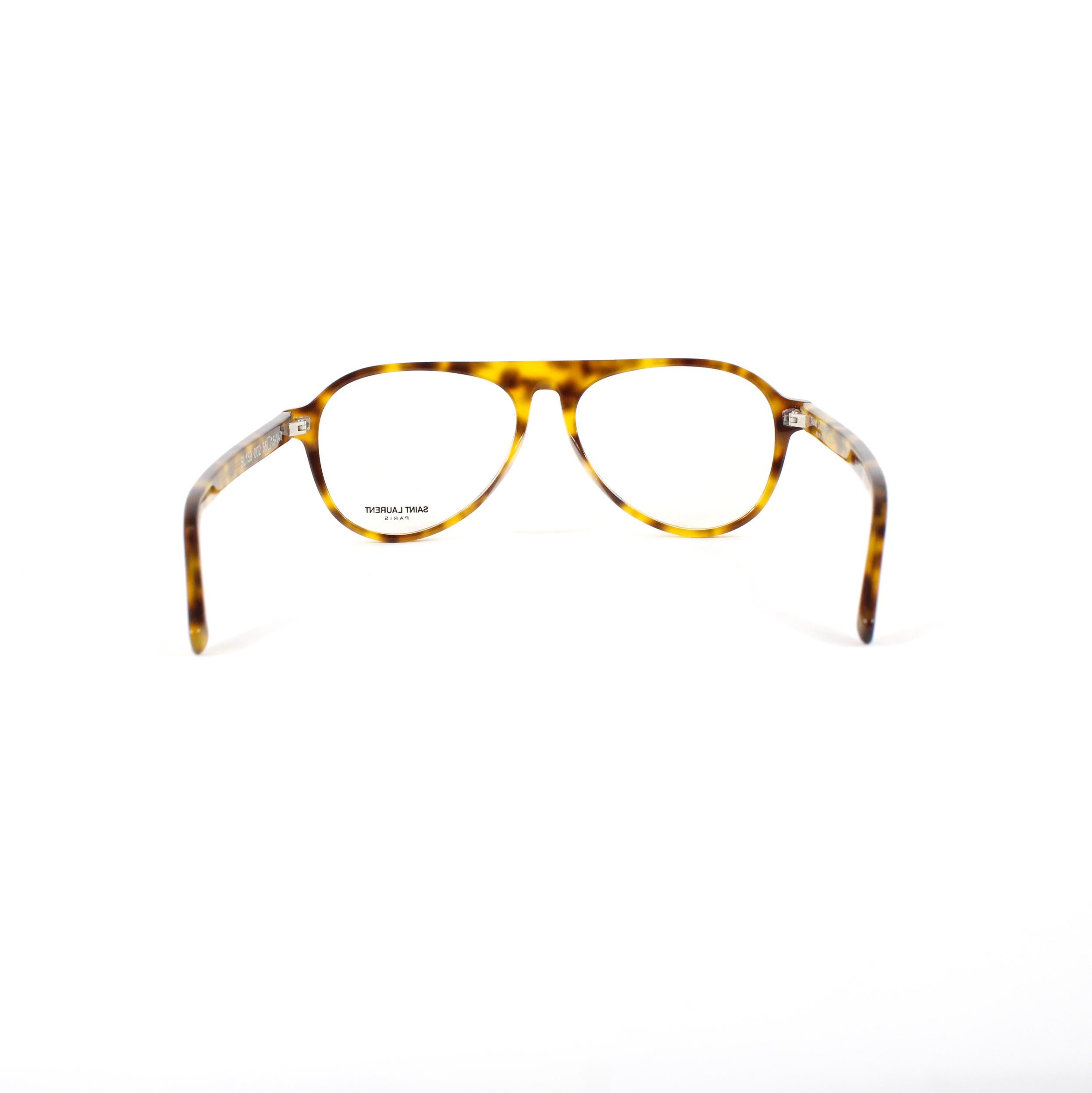 Saint Laurent Havana Eyeglasses SL 159 002 For Sale 2