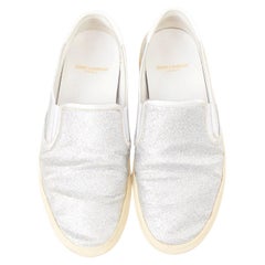 SAINT LAURENT Hedi Slimane Skate 20 metallic midsoles slip on sneakers EU43