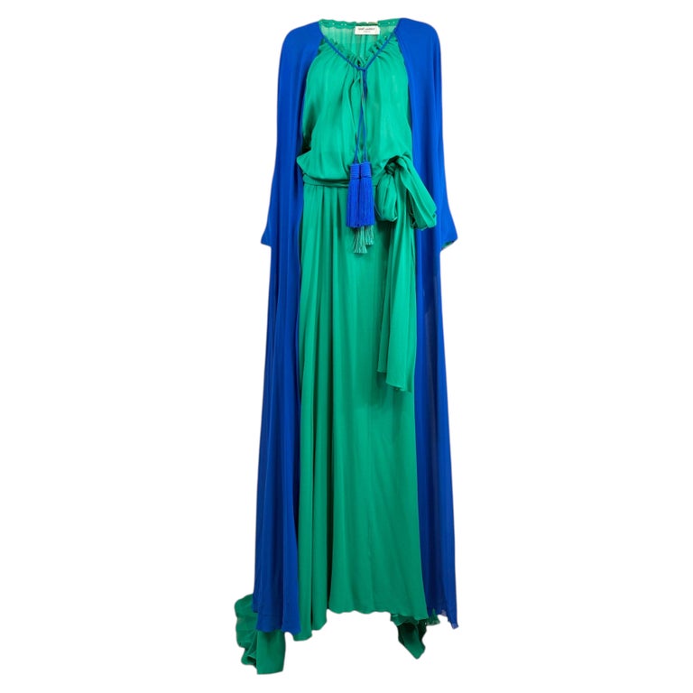hedi silk dress Heidi Merrick Silk Long Dress - Blue Dresses, Clothing - WHEDI21997