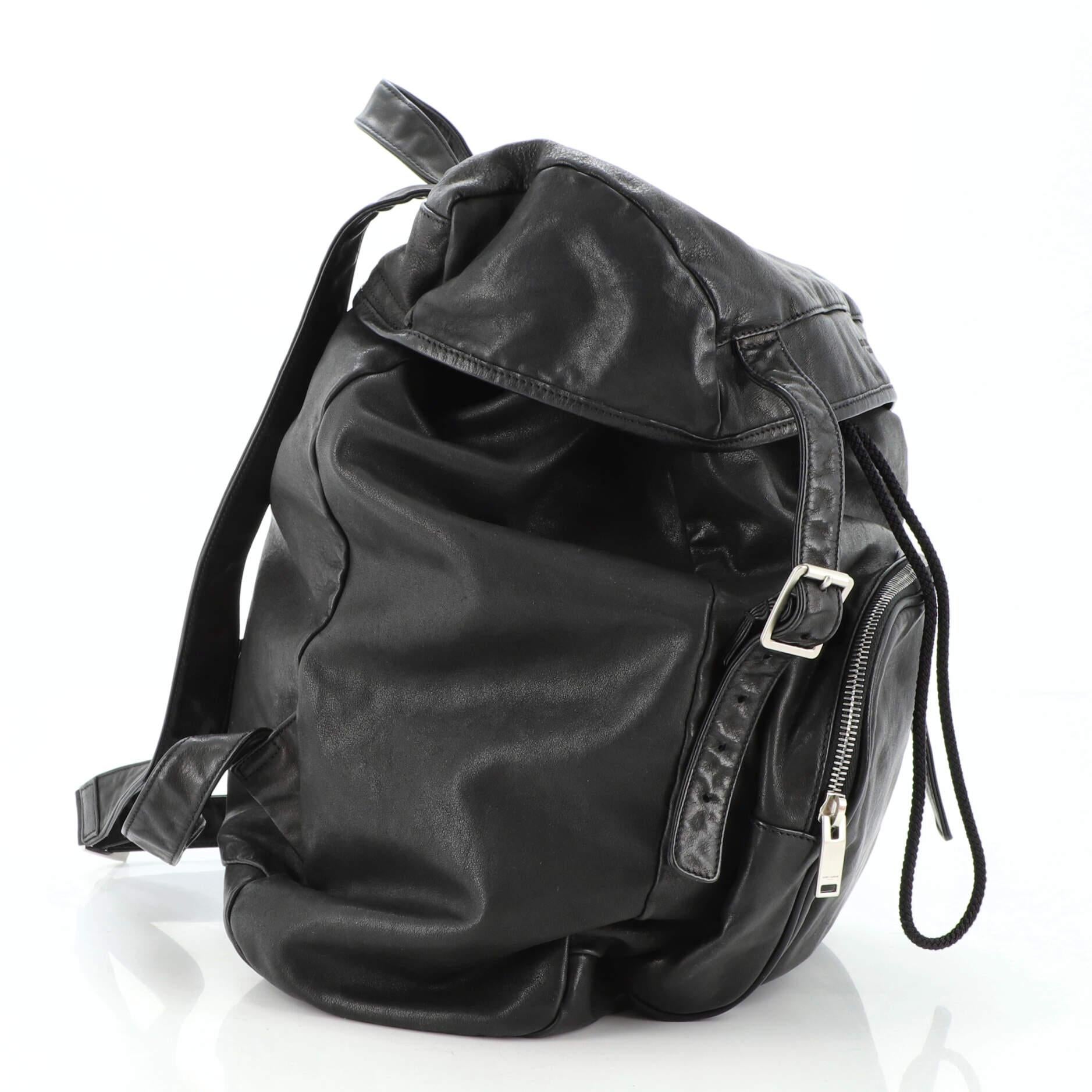 leather hunting backpack