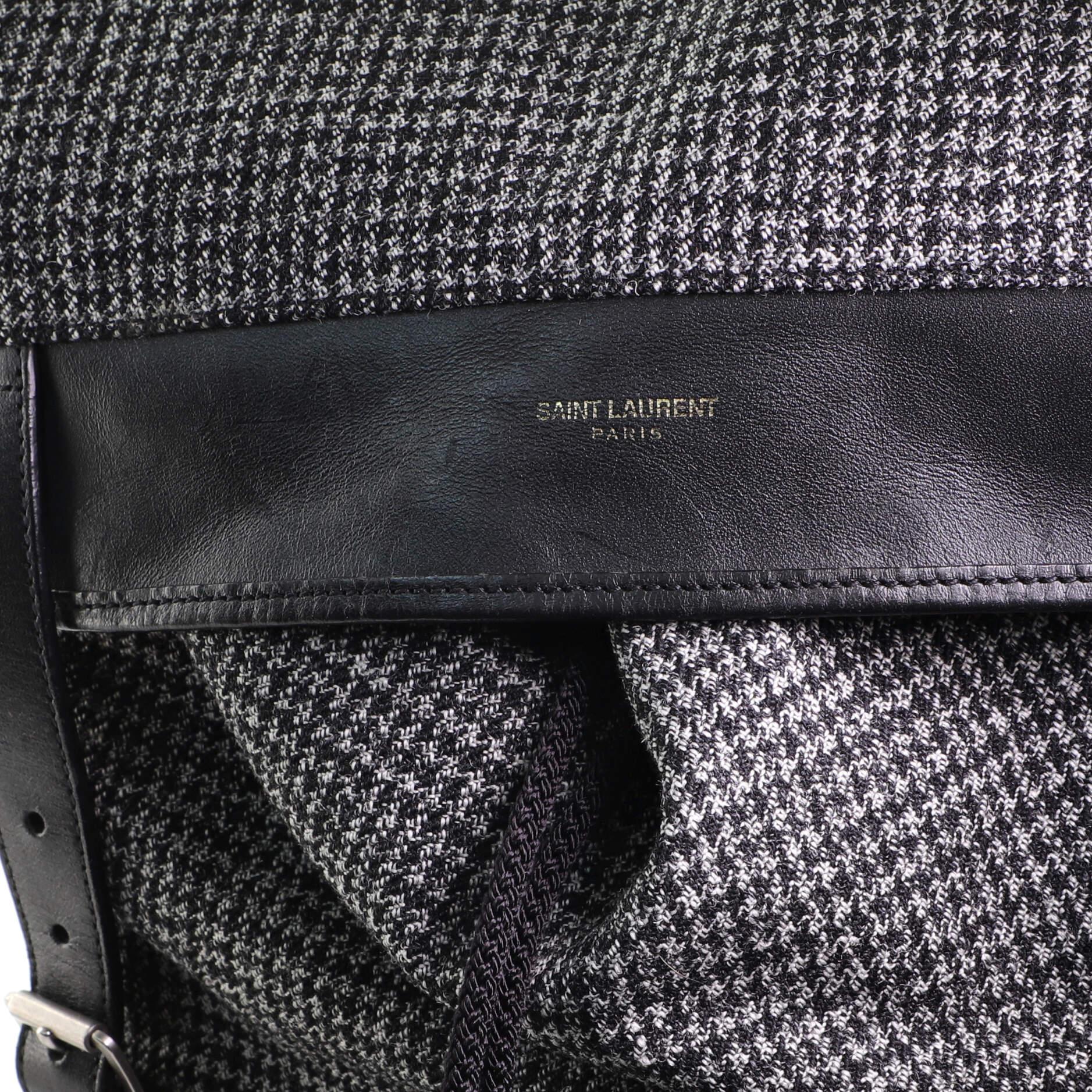 Saint Laurent Hunting Backpack Tweed 1