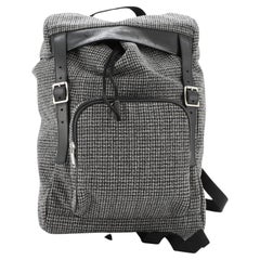 Saint Laurent Hunting Backpack Tweed