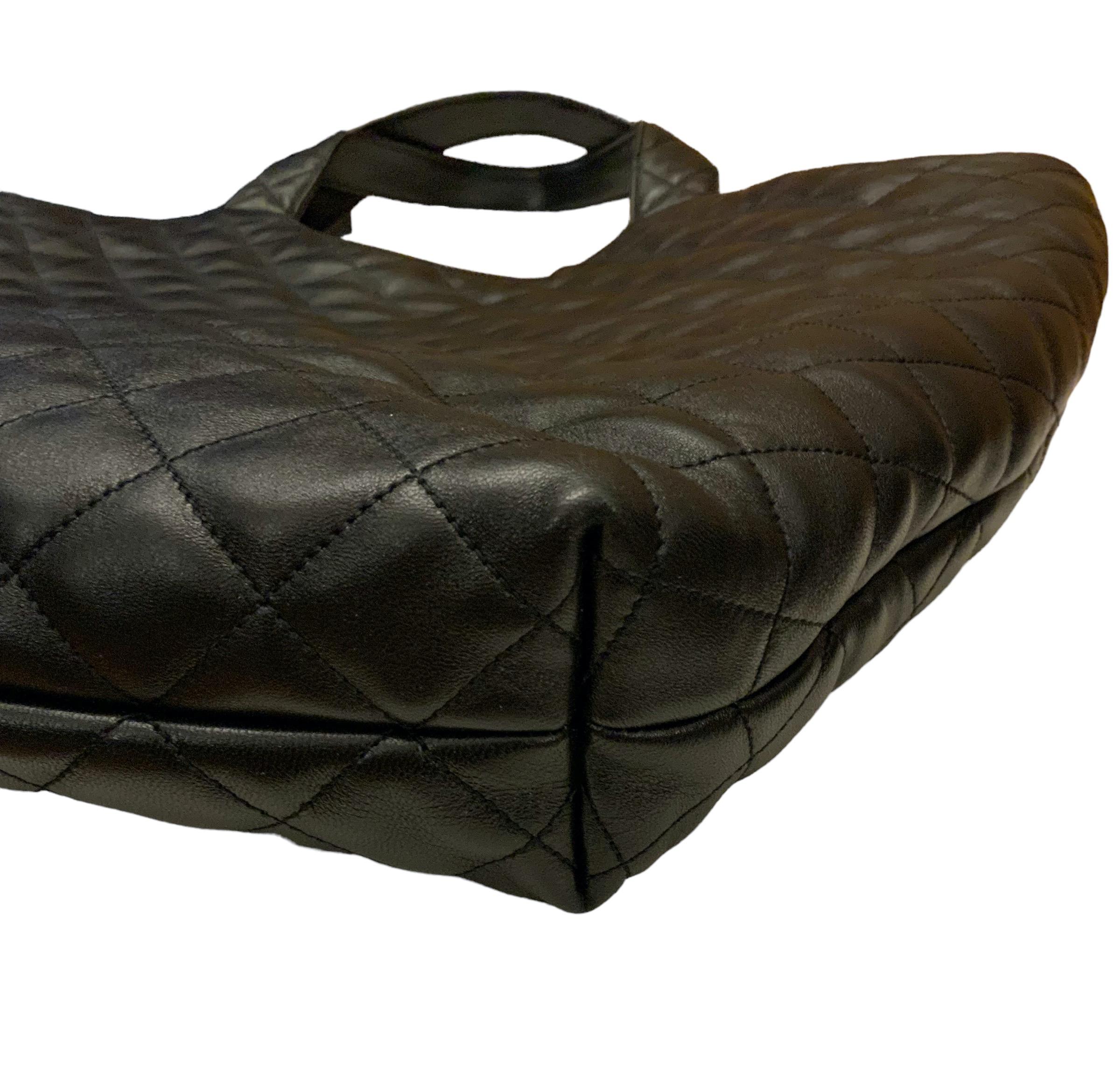 Saint Laurent Icare Maxi Shopping Black Bag 3