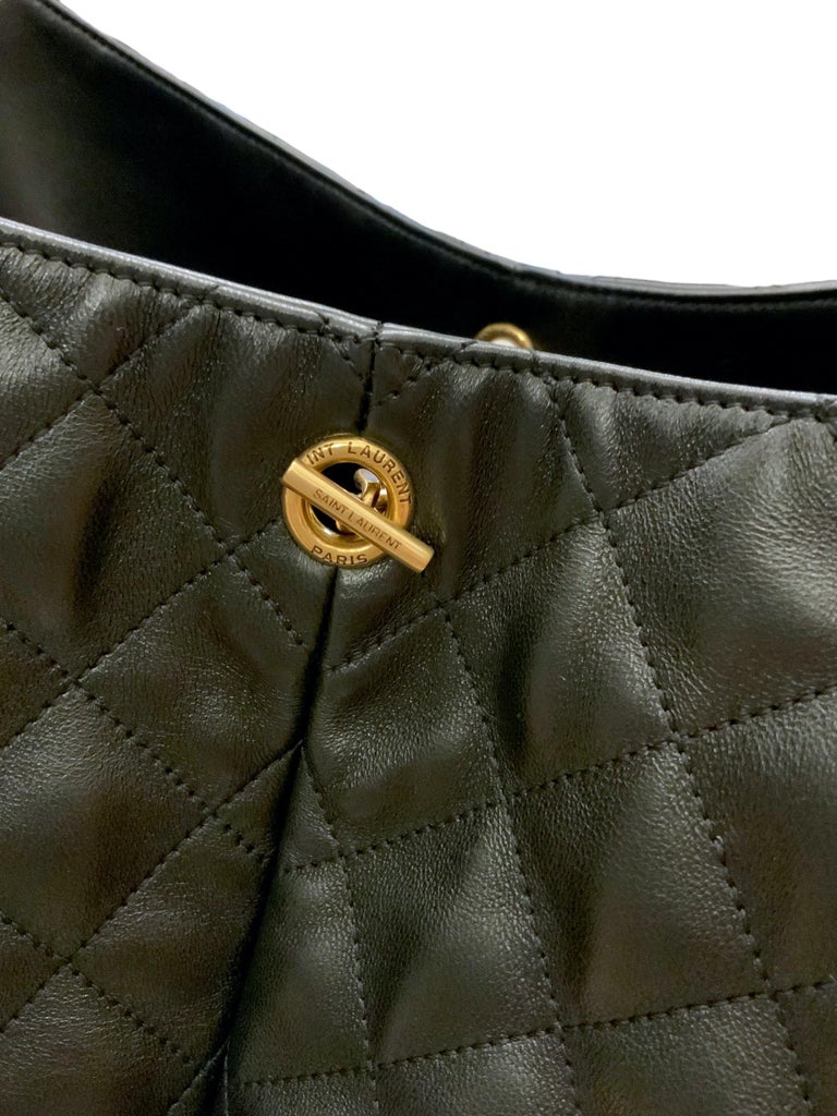 Icare leather handbag Saint Laurent Black in Leather - 34533042