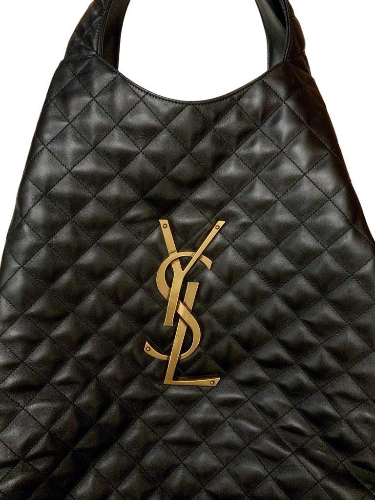 YSL ICARE maxi shopping bag in quilted lambskin: Buy Online at