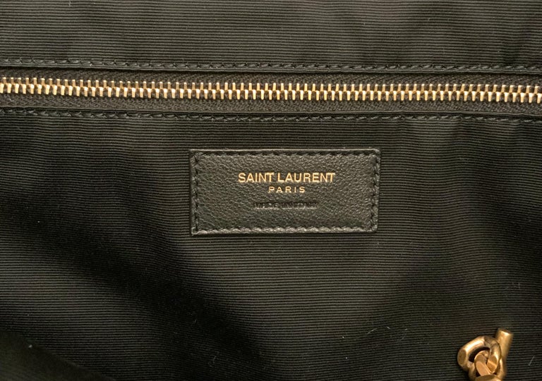 Icare leather handbag Saint Laurent Black in Leather - 27320429