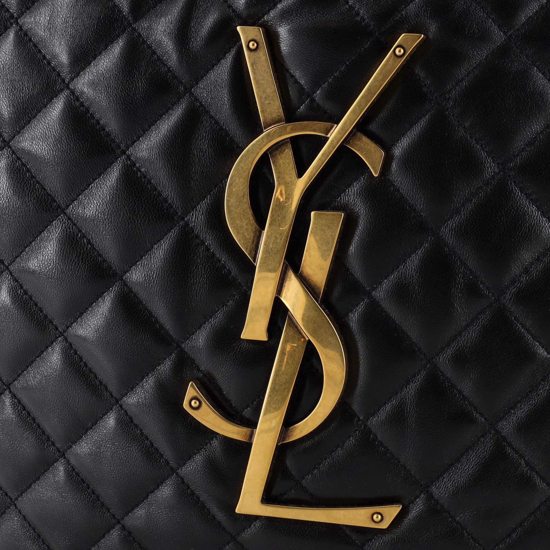Saint Laurent Icare Shopping Tote Quilted Leather Maxi 1