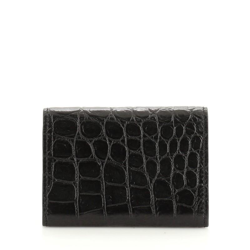 saint laurent tri fold wallet